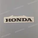 Belly pan decal