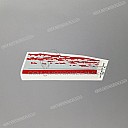 Autocollant de carénage droit CBR1000F, côté droit