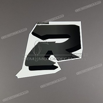 Side cowling decal, right side