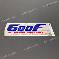 HONDA Onderkuip sticker CBR Hurricane 64302-MV9-600ZA