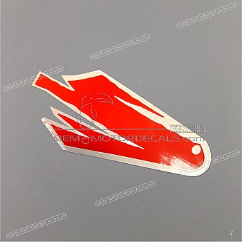 Side cowling decal, right side