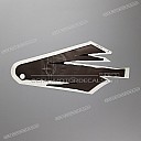 Franja de carenado central B, lado derecho