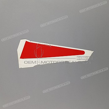 Frame cowling decal, right side