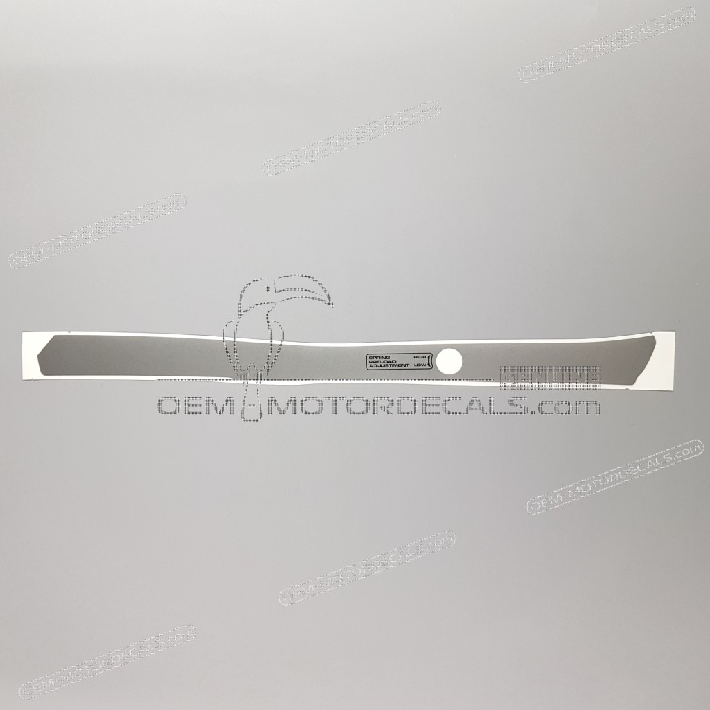 Genuine Honda CBR1000F Right Frame Cowling Stripe Right Side OEM Decal Part Number 64303MS2300ZA