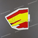 Right fairing stripe, right side