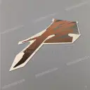 CBR600F Hurricane Right Lower Cowl Mark A Decal, Right Side