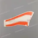 Zijpaneel sticker, rechterkant