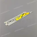 Right middle cowl stripe decal, right side