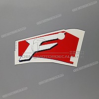HONDA Rechte Seitenverkleidungs-Aufkleber, rechte Seite 64307-MAL-600ZA