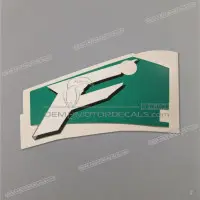 HONDA Naklejka na dolną owiewkę, prawa strona 64307-MAL-900ZB