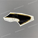 Side fairing stripe, right side