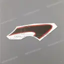 Autocollant de carénage inférieur CBR600F Hurricane, côté droit