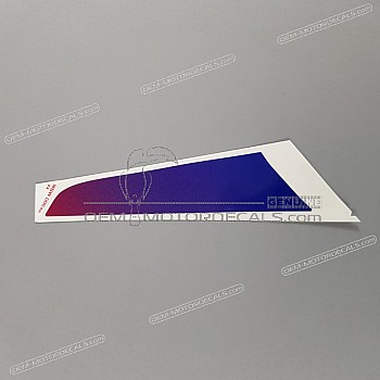 Zijpaneel sticker, rechterkant