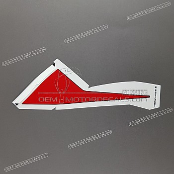 Side cowling decal, right side