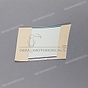 Autocollant de carénage latéral CBR Hurricane, côté droit