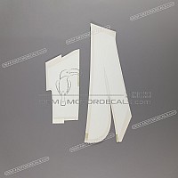 HONDA Adesivo carenatura laterale, lato destro 64308-MAL-600ZA