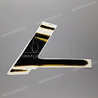 HONDA Autocollant de sabot moteur inférieur droit, côté droit 64308-MAL-E00ZD