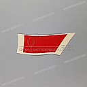 Autocollant de carénage droit CBR Hurricane, côté droit