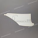 Carena inferiore CBR600F Hurricane adesivo, lato destro