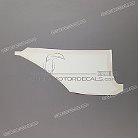 HONDA Carena inferiore CBR600F Hurricane adesivo, lato destro 64309-MAL-600ZA