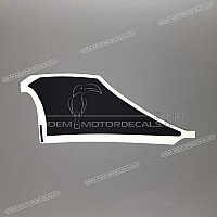 HONDA Right Lower Cowl Stripe 64309-MAL-600ZB