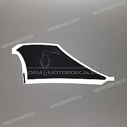 Naklejka na dolną owiewkę, pług, prawa strona