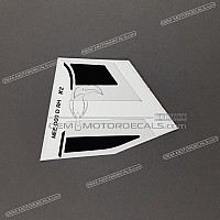 HONDA Adesivo carenatura centrale, lato destro 64309-MEE-D00ZB