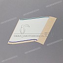 Autocollant CBR Hurricane pour carénage droit, côté droit