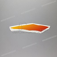 HONDA Autocollant de sabot moteur, côté droit 64311-MAL-600ZB