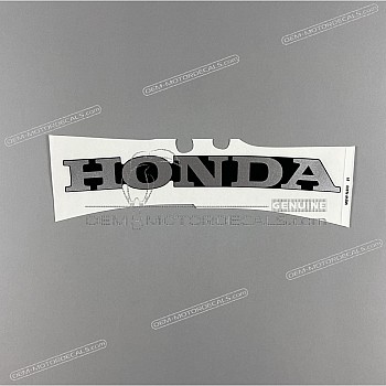 Belly pan decal