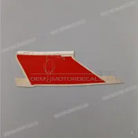 HONDA Untere Verkleidung Aufkleber, rechte Seite 64311-MV9-640ZA