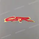Onderkuip CBR 600F sticker, rechterkant
