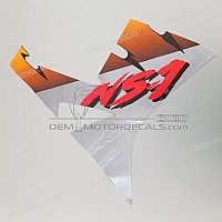 HONDA Adesivo carena inferiore, lato destro 64312-GAS-930ZB