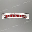 Belly pan decal, left side