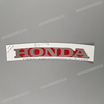 Belly pan decal, right side
