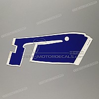 HONDA Pegatina para panel lateral, lado derecho 64312-MV9-630ZB
