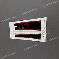 HONDA Autocollant de carénage inférieur droit CBR Hurricane 64313-MAL-G30ZC
