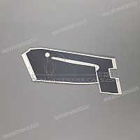 HONDA Autocollant de carénage côté gauche 64313-MV9-640ZB