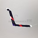 Autocollant côté droit carénage CBR600F Hurricane