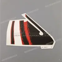 HONDA Autocollant de sabot moteur, côté droit 64315-MAL-G30ZC