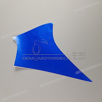 Belly pan decal, right side