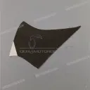 Under cowl stripe, right side