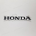 Side fairing HONDA logo decal