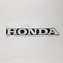 Carenado superior logo HONDA, lado derecho