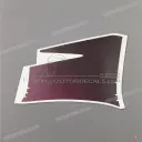 Side cowling decal, right side