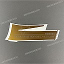 Side cowling decal, right side
