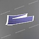 Honda CBR1000F Autocollant carénage droit Côté droit OEM 64327MZ2890ZA Graphisme d'usine Vinyle
