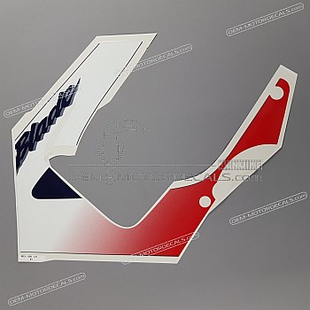 Side cowling decal, left side