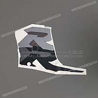 HONDA Lower fairing stripe, left side 64352-MAS-300ZC