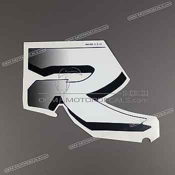 Side cowling decal, left side